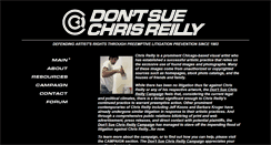 Desktop Screenshot of dontsuechrisreilly.org